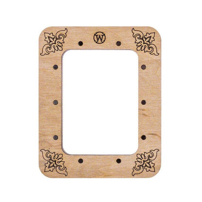 Wooden embroidery frame on magnets Magnetic embroidery frame 10.5x13cm 4.2"x5.2"