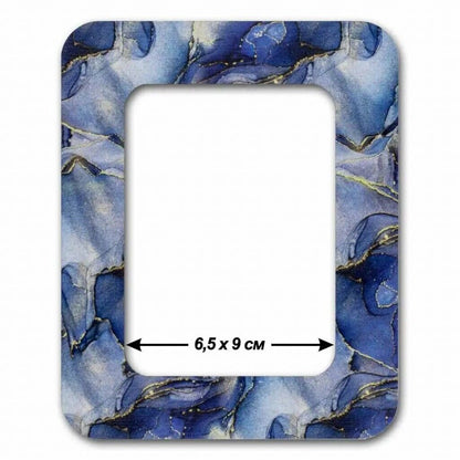 Wooden embroidery frame on magnets Magnetic embroidery frame 6.5x9cm 2.6"x3.6"