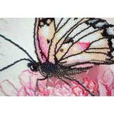 Bead Embroidery Kit Butterfly Beaded stitching Bead needlepoint DIY