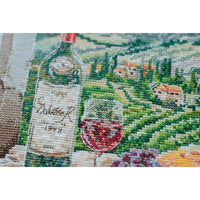 Counted Cross Stitch Kit Sommelier's dream DIY Unprinted canvas