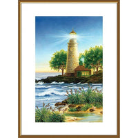 Bead Embroidery Kit Lighthouse DIY Bead needlepoint Beadwork