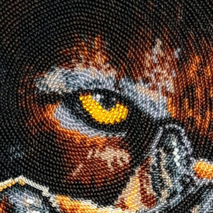 Bead embroidery kit Cougars DIY