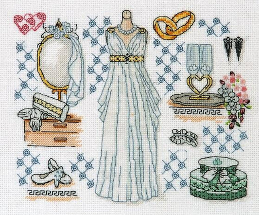 Counted Cross Stitch Kit Fashion DIY Alisena