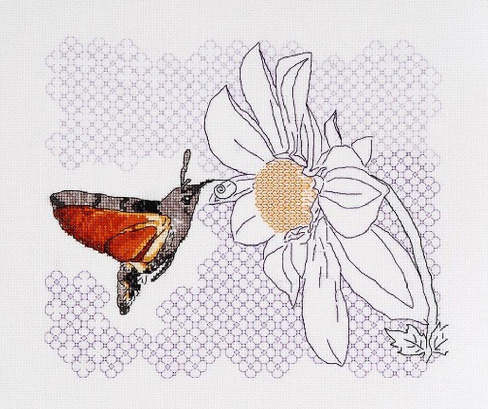 Counted Cross Stitch Kit Butterfly DIY Alisena