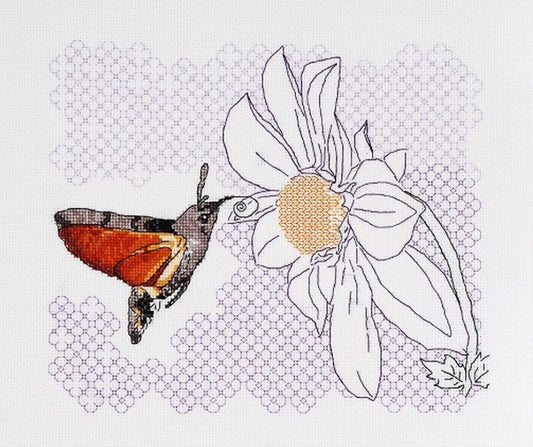 Counted Cross Stitch Kit Butterfly DIY Alisena