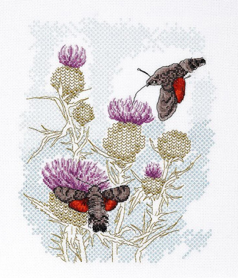 Counted Cross Stitch Kit Butterfly DIY Alisena