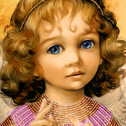 Bead embroidery kit Little angel DIY