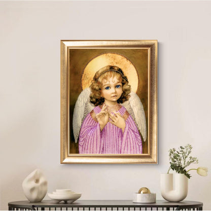 Bead embroidery kit Little angel DIY