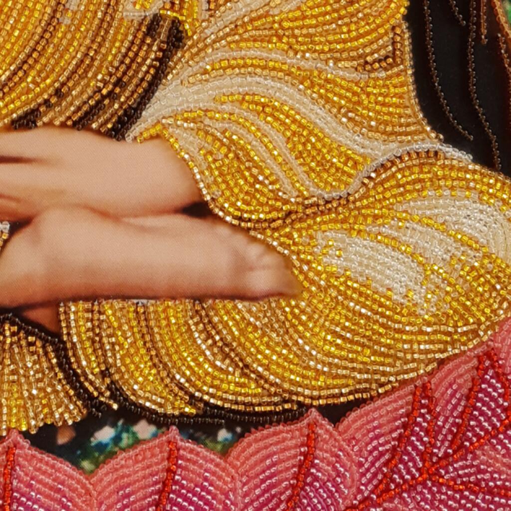 Bead Embroidery Kit "Buddha" DIY