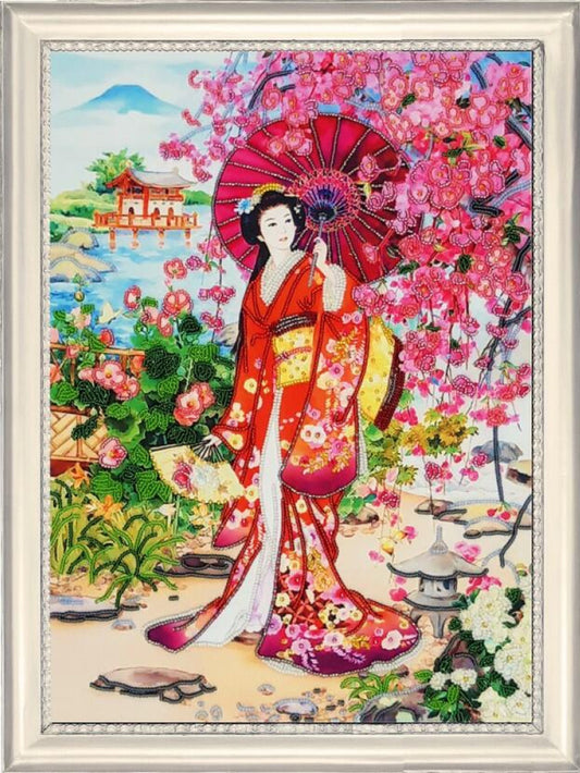 Bead Embroidery Kit Japanese DIY