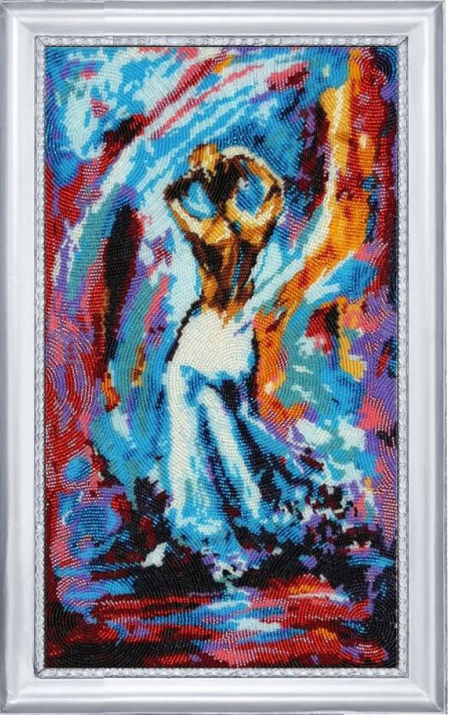 Full Bead Embroidery Kit Lady DIY