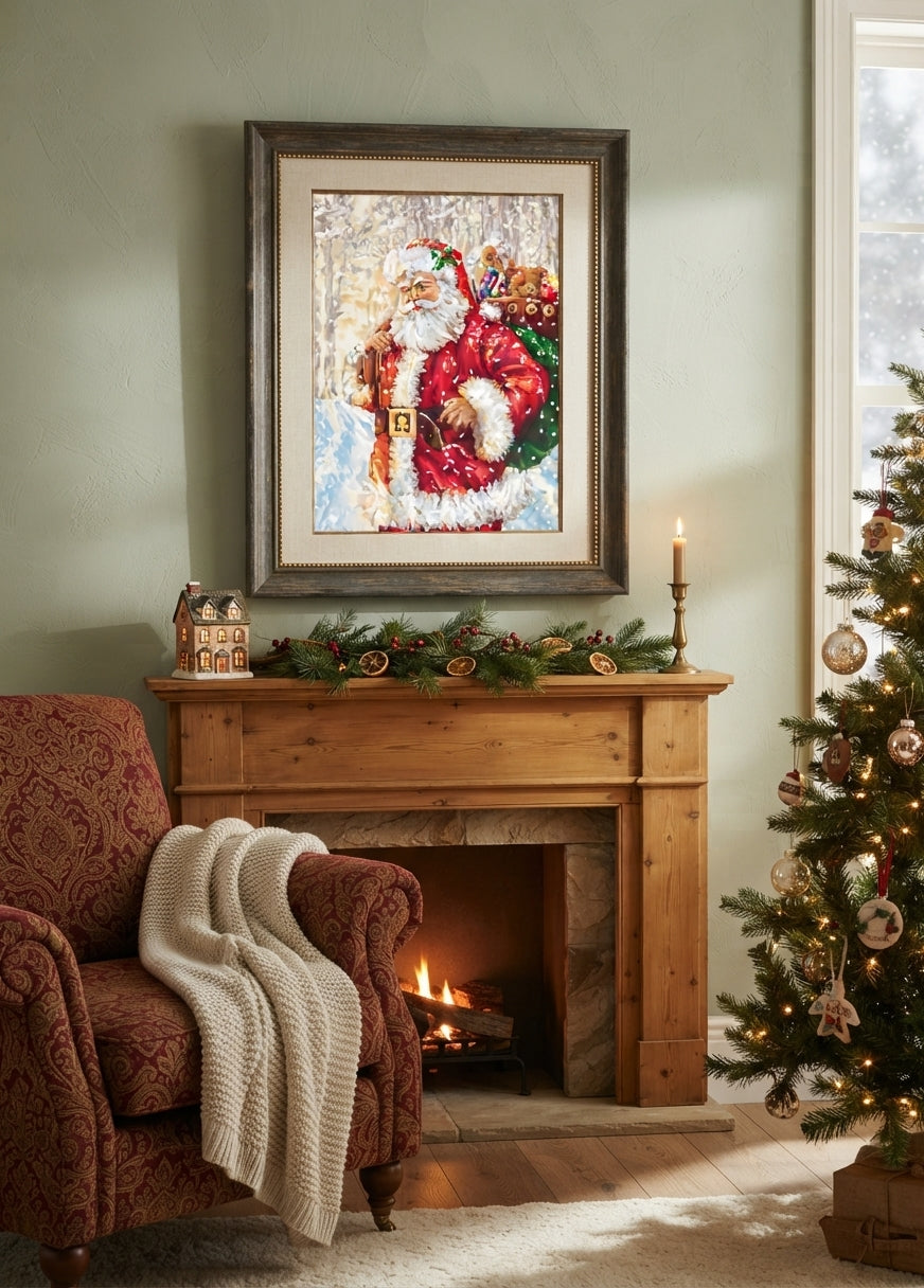 Gobelin kit Needlework Tapestry Kit "Santa" DIY by Luca-S