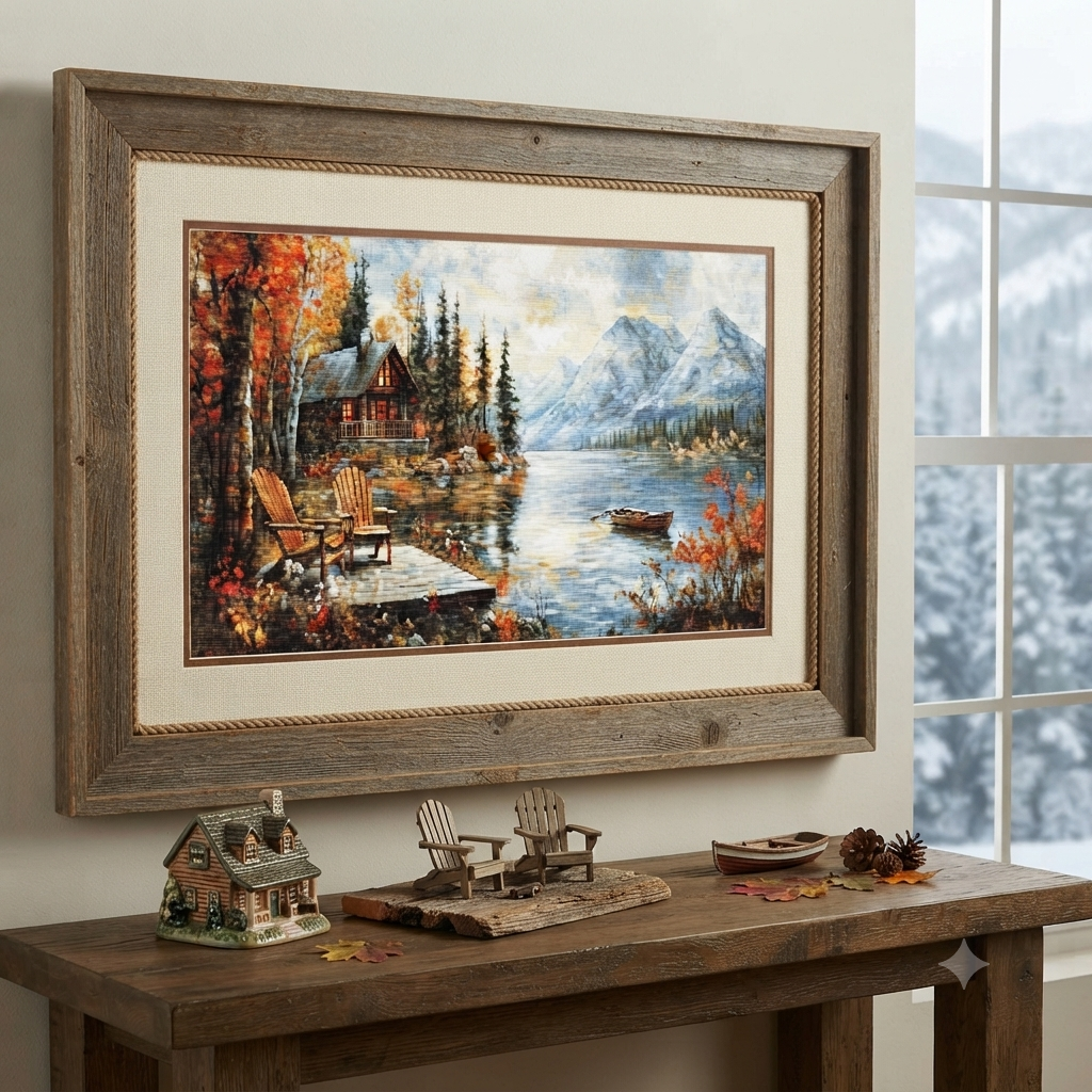 Gobelin kit Needlework Tapestry Kit Autumn Fall DIY Luca-S