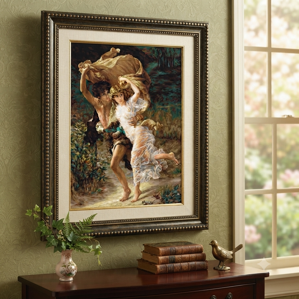 Gobelin kit Needlework Tapestry Kit Storm DIY Luca-S