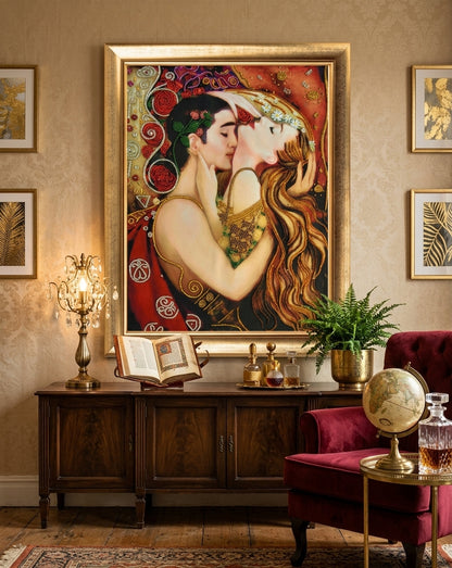 Bead Embroidery Kit "Gentle Kiss" DIY