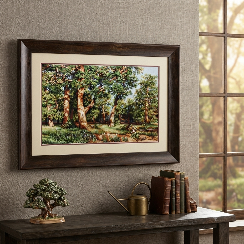 Gobelin kit Needlework Tapestry Kit Oak Grove DIY Luca-S