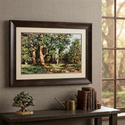 Gobelin kit Needlework Tapestry Kit Oak Grove DIY Luca-S