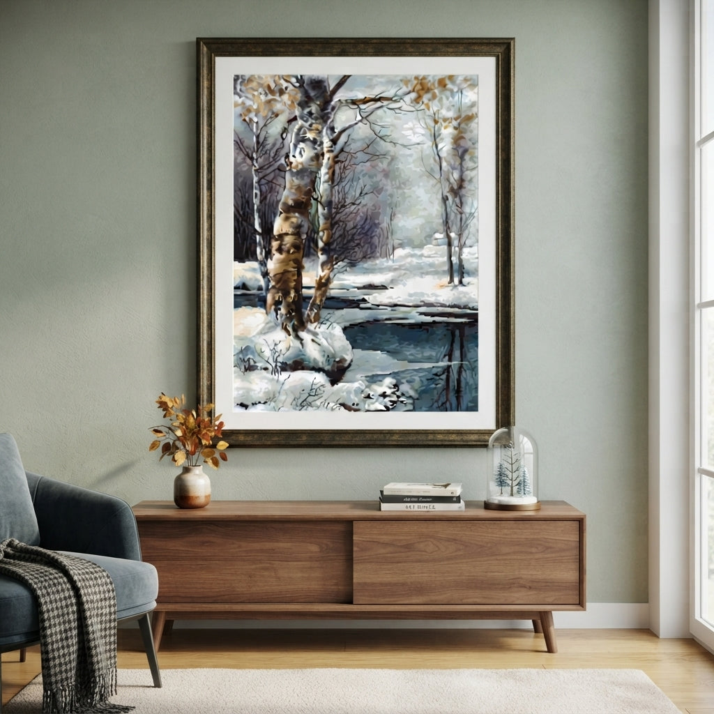 Gobelin kit Needlework Tapestry Kit "Winter" DIY by Luca-S