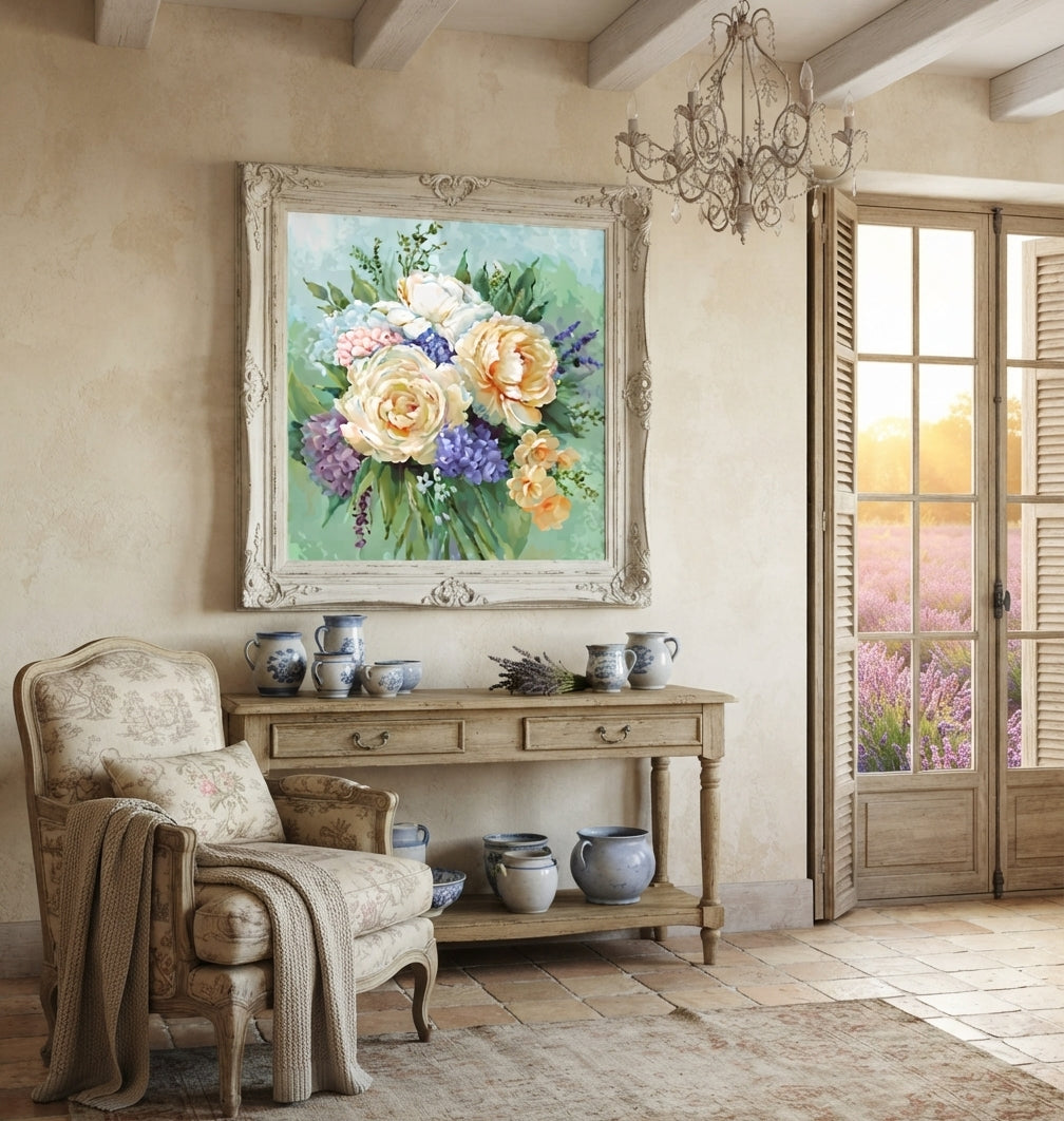 Gobelin kit Needlework Tapestry Kit "Floral Bouquet" DIY by Luca-S