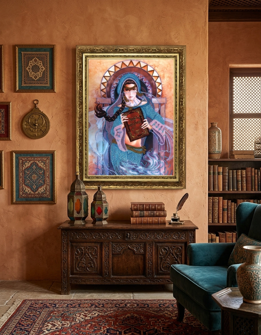 Bead Embroidery Kit "Eastern Beauty" DIY