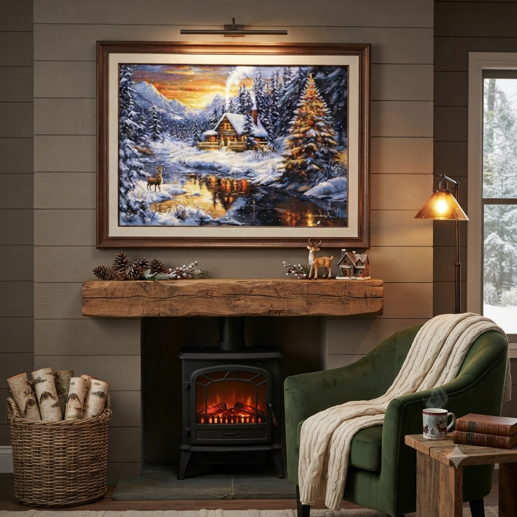 Gobelin kit Needlework Tapestry Kit Christmas Eve DIY by Luca-S