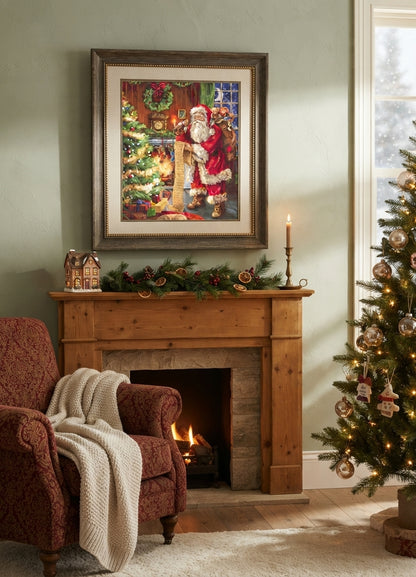 Gobelin kit Needlework Tapestry Kit "Santa" DIY by Luca-S