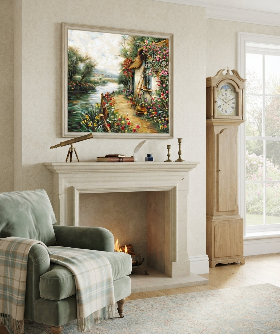 Gobelin kit Needlework Tapestry Kit "Along the river" DIY by Luca-S