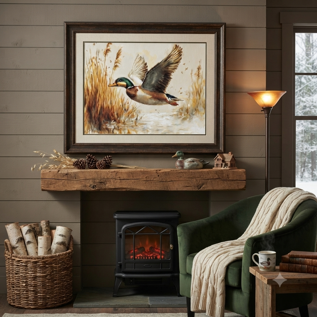 Gobelin kit Needlework Tapestry Kit Duck DIY Luca-S