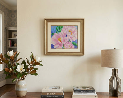 Bead Embroidery Kit "Peonies Flowers" DIY