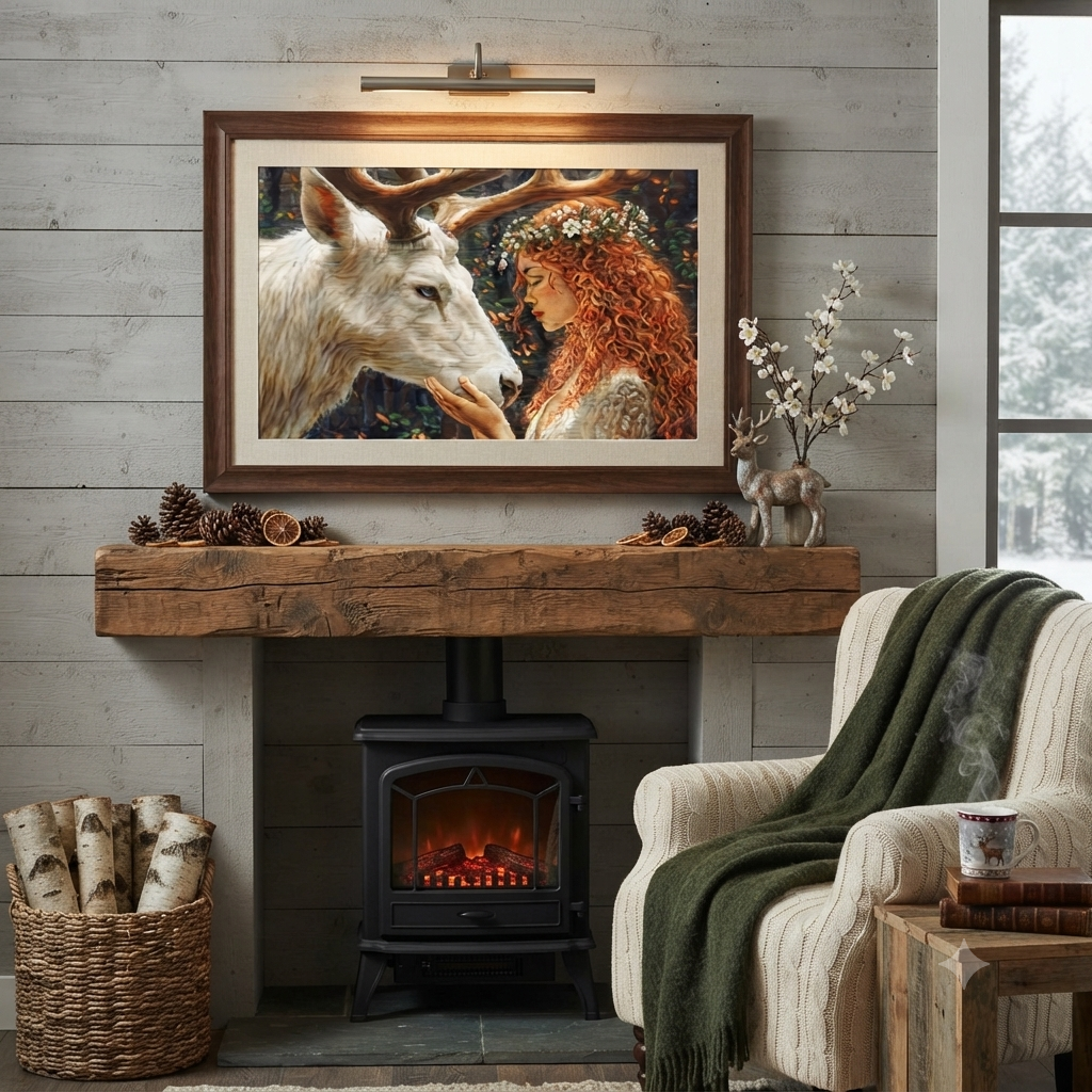 Gobelin kit Needlework Tapestry Kit The Spirit of the Forest DIY by Luca-S