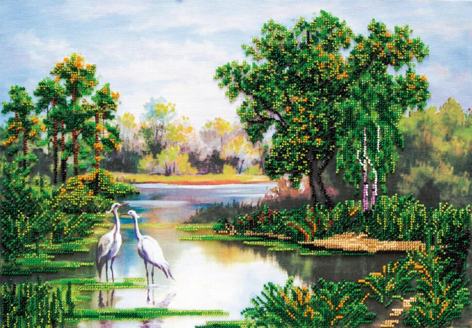 Kit de broderie de perles DIY d'été