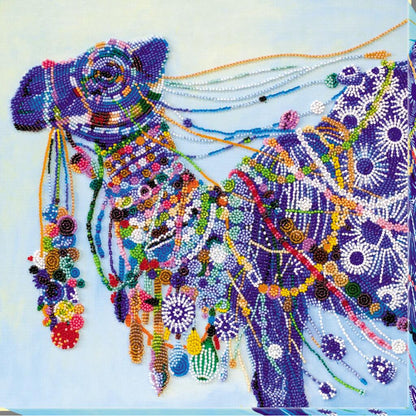 Bead Embroidery Kit Camel DIY Abris Art