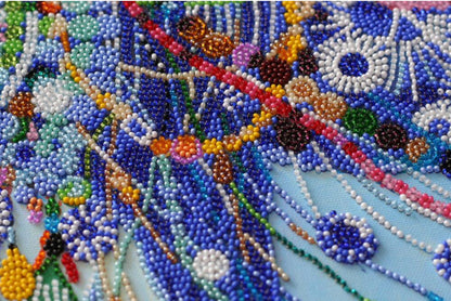Bead Embroidery Kit Camel DIY Abris Art