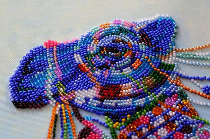 Bead Embroidery Kit Camel DIY Abris Art