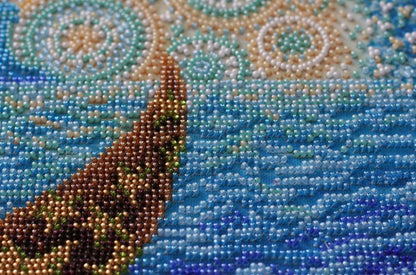 Bead Embroidery Kit Moonlight Sonata DIY Abris Art