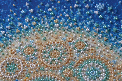 Bead Embroidery Kit Moonlight Sonata DIY Abris Art