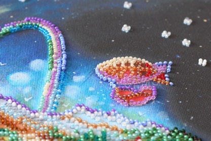 Bead Embroidery Kit Universe DIY Abris Art