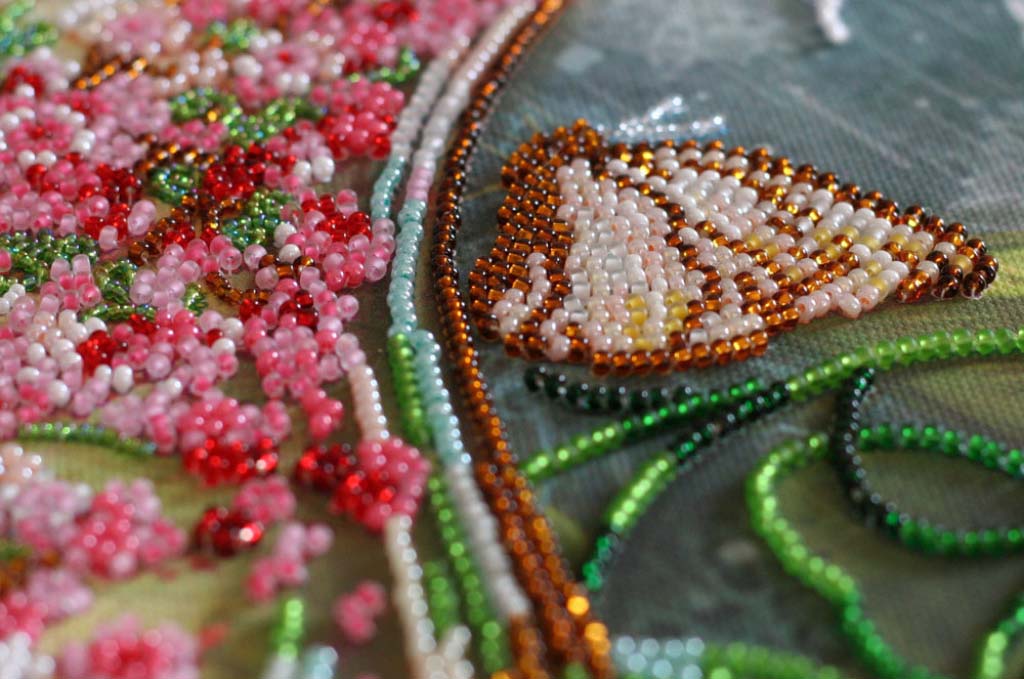 Perlenstickerei-Set Pusteblumen DIY Abris Art