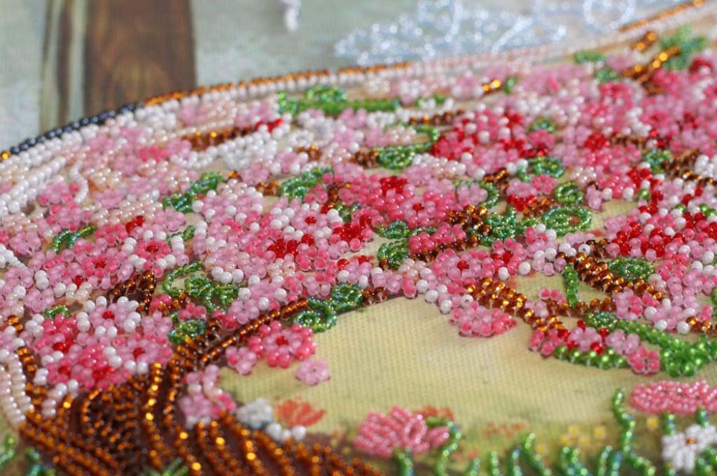 Perlenstickerei-Set Pusteblumen DIY Abris Art