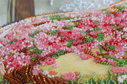 Bead Embroidery Kit Spring Flowers DIY by Abris Art