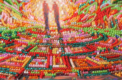 Bead Embroidery Kit The awakening of love DIY Abris Art