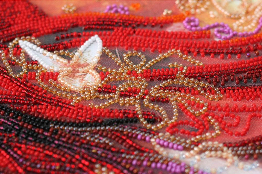 Bead Embroidery Kit Dancer DIY Abris Art