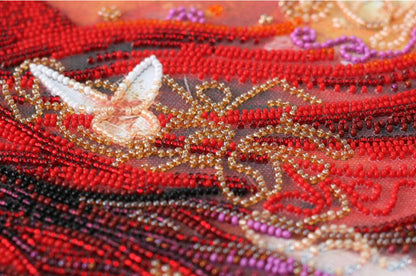 Bead Embroidery Kit Dancer DIY Abris Art