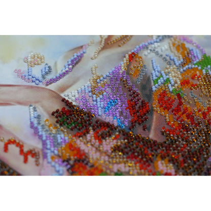 Bead Embroidery Kit Dreaming DIY Abris Art