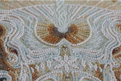 Bead Embroidery Kit Elephant DIY Abris Art