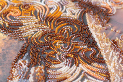 Bead Embroidery Kit Flickering day DIY Abris Art