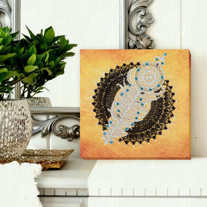 Bead Embroidery Kit Easy breath DIY Abris Art