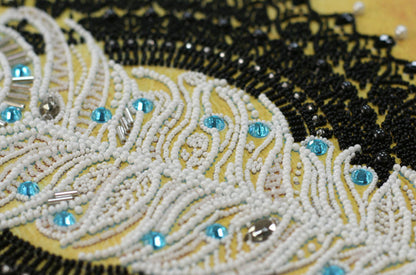 Bead Embroidery Kit Easy breath DIY Abris Art