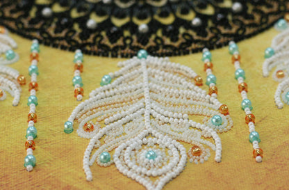 Bead Embroidery Kit Dreamcatcher DIY Abris Art