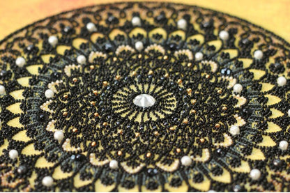 Bead Embroidery Kit Dreamcatcher DIY Abris Art